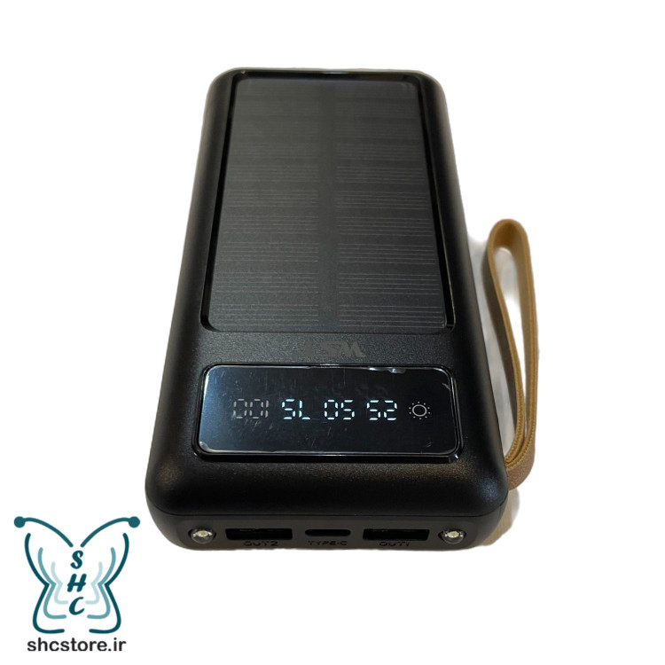 پاوربانک خورشیدی اس اچ سی- اصل-گرین لاین-دیجی کالا-چیست-سولار-20000 میلی آمپر-انکر- (7)