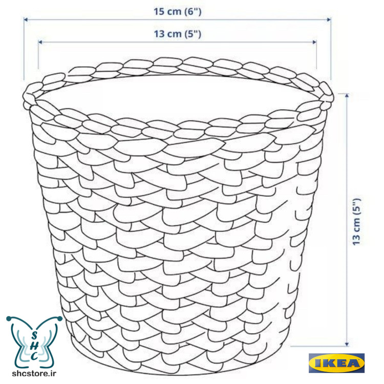 گلدان_به_انگلیسی_شیشه_سفال_حصیر_ایکیا_مدرن_ (2)